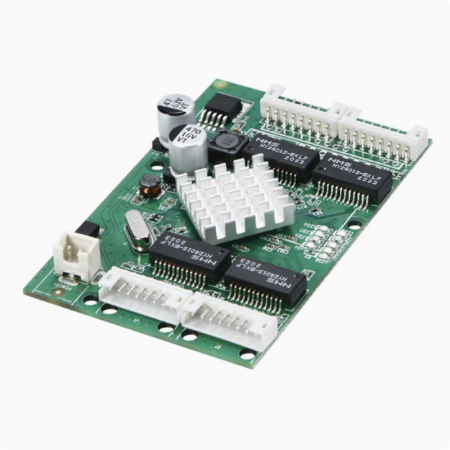 Mini 4-port Gigabit Ethernet ngalih modul